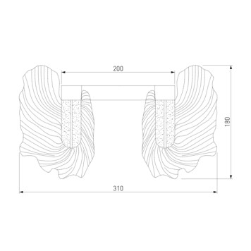 Бра Bogates Farfalla 90377/1-4