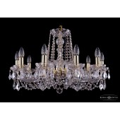 Люстра Bohemia Ivele Crystal 1402/10/240/G/Leafs