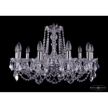 Люстра Bohemia Ivele Crystal 1402/10/240/Ni/Leafs