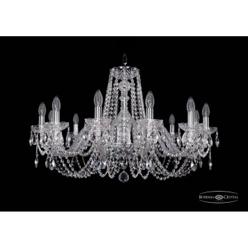 Люстра Bohemia Ivele Crystal 1402/12/300/Ni