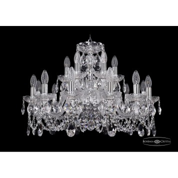 Люстра Bohemia Ivele Crystal 1402/12+6/240/Ni