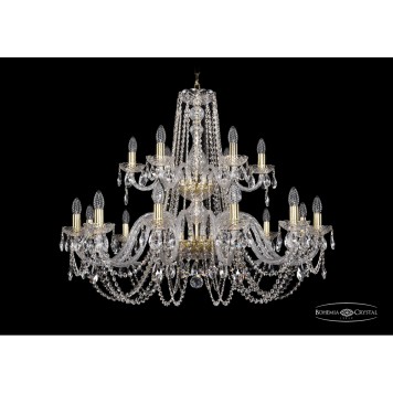 Люстра Bohemia Ivele Crystal 1402/12+6/360-80/2d/G
