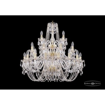 Люстра Bohemia Ivele Crystal 1402/16+8+4/300/3d/G