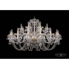 Люстра Bohemia Ivele Crystal 1402/16+8/400/G