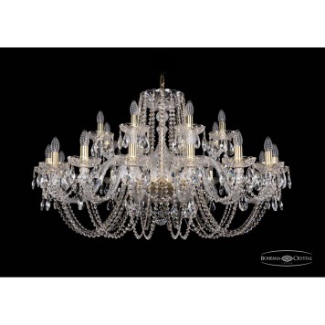 Люстра Bohemia Ivele Crystal 1402/16+8/400/G