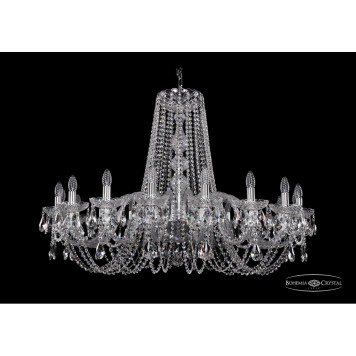 Люстра Bohemia Ivele Crystal 1402/18/400/Ni