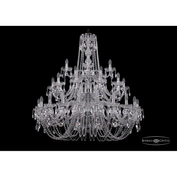Люстра Bohemia Ivele Crystal 1402/20+10+5/400/3d/Ni