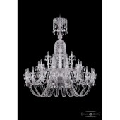 Люстра Bohemia Ivele Crystal 1402/20+10+5/530/XL-165/Ni