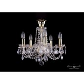 Люстра Bohemia Ivele Crystal 1402/5/141/G/Leafs/Tube