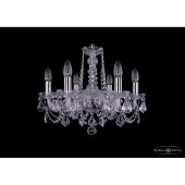 Люстра Bohemia Ivele Crystal 1402/6/160/Ni/Leafs