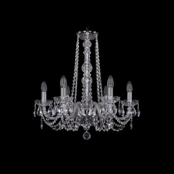 Люстра Bohemia Ivele Crystal 1402/6/195/h-58/Ni