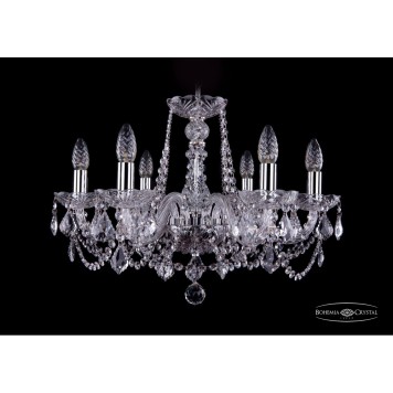 Люстра Bohemia Ivele Crystal 1402/6/195/Ni/Leafs