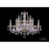 Люстра Bohemia Ivele Crystal 1402/6+3/195/G/Leafs