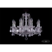 Люстра Bohemia Ivele Crystal 1402/8/160/Ni/Leafs