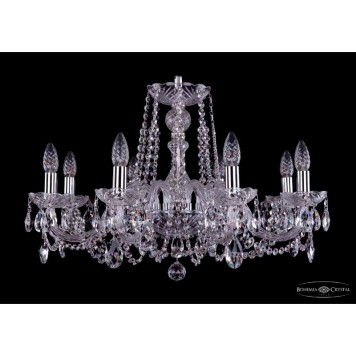 Люстра Bohemia Ivele Crystal 1402/8/240/Ni