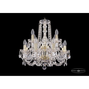 Люстра Bohemia Ivele Crystal 1402/8+4/160/2d/G