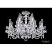 Люстра Bohemia Ivele Crystal 1402/8+4/195/Ni