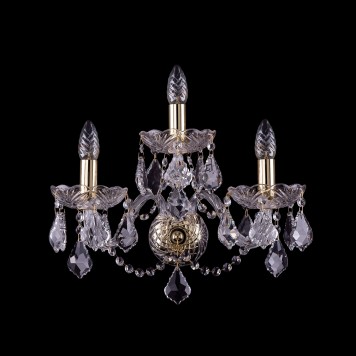Бра Bohemia Ivele Crystal 1402B.2+1.160.G.Leafs
