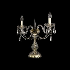 Лампа настольная Bohemia Ivele Crystal 1402L/2/141-39/G