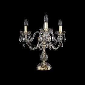Лампа настольная Bohemia Ivele Crystal 1402L/3/141-39/G