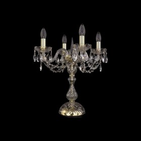 Лампа настольная Bohemia Ivele Crystal 1402L/4/141-47/G