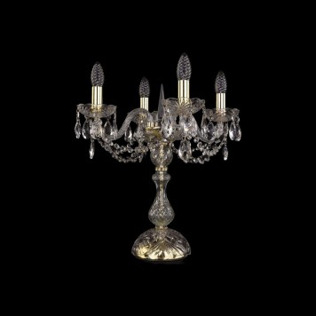 Лампа настольная Bohemia Ivele Crystal 1402L/4/141-47/G