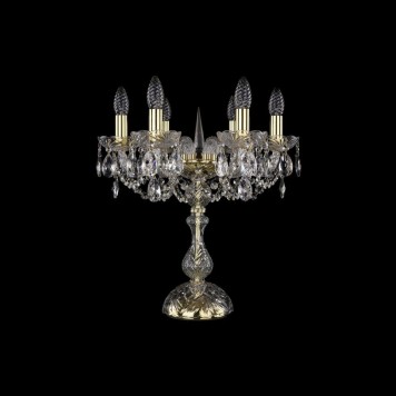Лампа настольная Bohemia Ivele Crystal 1402L/6/141-47/G