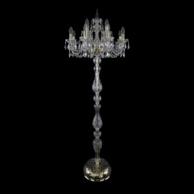 Торшер Bohemia Ivele Crystal 1402T1/8+4/195-165/G