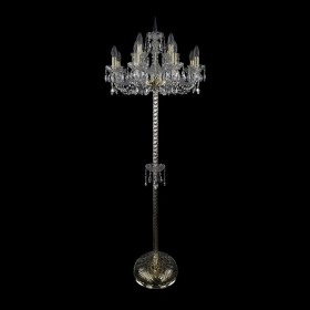 Торшер Bohemia Ivele Crystal 1402T2/8+4/195-165/G