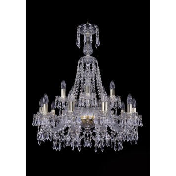 Люстра Bohemia Ivele Crystal 1403/10+5/240/XL-80/G
