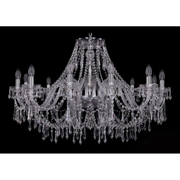 Люстра Bohemia Ivele Crystal 1403/12/360/Ni