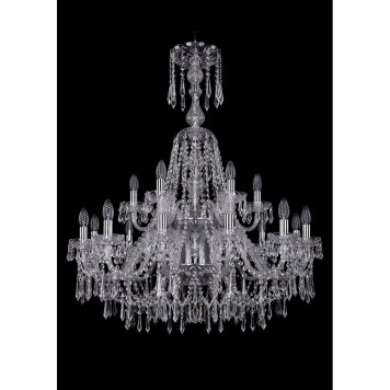Люстра Bohemia Ivele Crystal 1403/12+6/300/XL-100/2d/Ni
