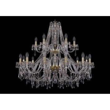 Люстра Bohemia Ivele Crystal 1403/12+6/360/2d/G