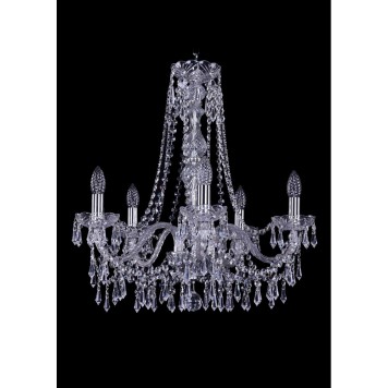 Люстра Bohemia Ivele Crystal 1403/5/195/h-60/Ni