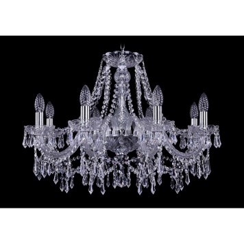 Люстра Bohemia Ivele Crystal 1403/8/240/Ni