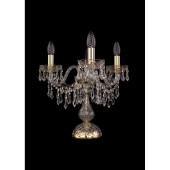 Лампа настольная Bohemia Ivele Crystal 1403L/3/141-39/G