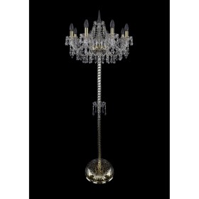 Торшер Bohemia Ivele Crystal 1403T2/8/195-160/G