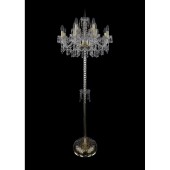 Торшер Bohemia Ivele Crystal 1403T2/8+4/195-165/G