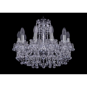 Люстра Bohemia Ivele Crystal 1409/10/160/Ni