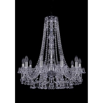 Люстра Bohemia Ivele Crystal 1409/10/240/h-76/Ni