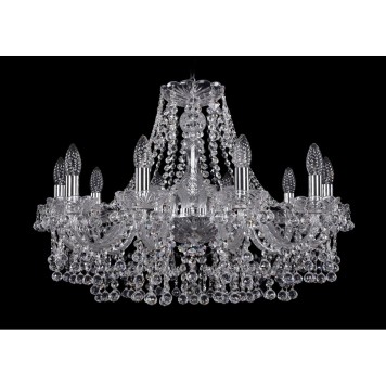 Люстра Bohemia Ivele Crystal 1409/10/240/Ni
