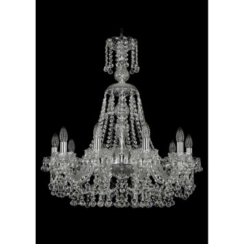 Люстра Bohemia Ivele Crystal 1409/10/240/XL-75/Ni