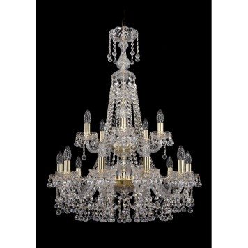 Люстра Bohemia Ivele Crystal 1409/10+5/240/XL-91/2d/G