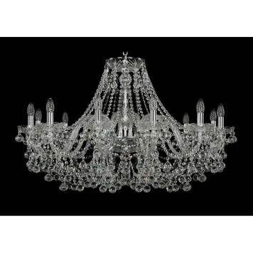 Люстра Bohemia Ivele Crystal 1409/12/360/Ni