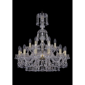 Люстра Bohemia Ivele Crystal 1409/12+6/240/XL-76/G
