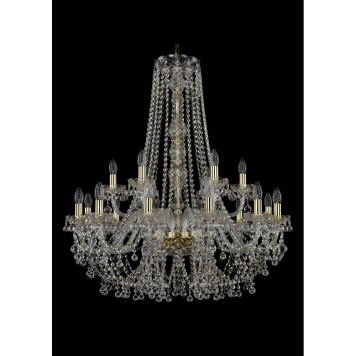 Люстра Bohemia Ivele Crystal 1409/12+6/300/h-95/G