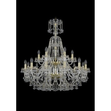 Люстра Bohemia Ivele Crystal 1409/12+6/300/XL-94/2d/G
