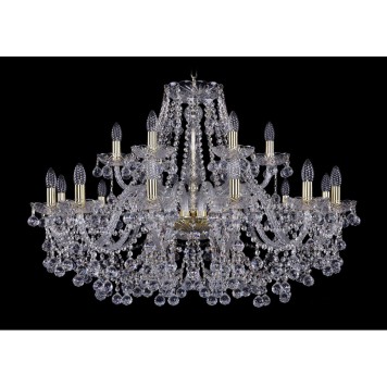 Люстра Bohemia Ivele Crystal 1409/12+6/360/G