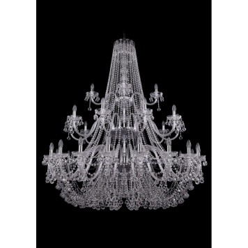 Люстра Bohemia Ivele Crystal 1409/20+10+5/530/3d/Ni