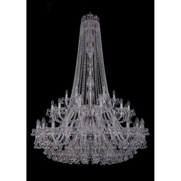 Люстра Bohemia Ivele Crystal 1409/24+12+6/460/h-174/2d/Ni